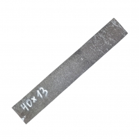 Заготовка для ножа из листовой стали 40х13 размеры: 200х40х6 мм.