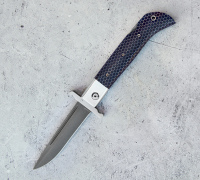 Складная Финка из булатной стали купить на сайте koval-knife.shop