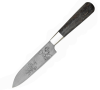 Нож Сантоку из булатной стали Нож Сантоку из булатной стали купить на сайте koval-knife.shop