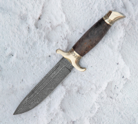 Финка НКВД из дамасской стали Финка НКВД из дамасской стали купить на сайте koval-knife.shop