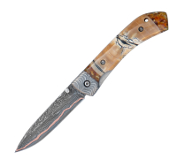 Нож Складной №3 из ламинированной стали купить на сайте koval-knife.shop
