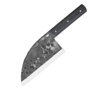 Сербский шеф нож из кованой стали 110Х18 Сербский шеф нож из кованой стали 110Х18 купить на сайте koval-knife.shop