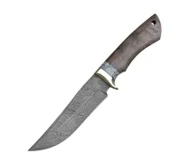 Нож Клыч из дамасской стали купить на сайте koval-knife.shop